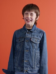 Levi's® Blue Denim Trucker Jacket - Image 1 of 10