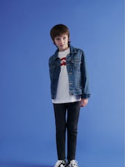 Levi's® Blue Denim Trucker Jacket - Image 3 of 10