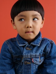 Levi's® Blue Denim Trucker Jacket - Image 7 of 10