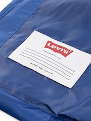 Levi's® Blue Midweight Logo Puffer Gilet - Image 2 of 5