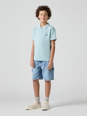 Levi's® Blue Denim Baggy Cargo 100% Cotton Shorts - Image 1 of 8