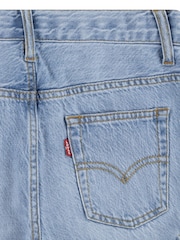 Levi's® Blue Denim Baggy Cargo 100% Cotton Shorts - Image 7 of 8