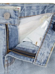 Levi's® Mom Western Desert Embroidered Mini Denim 100% Cotton Shorts - Imagen 11 de 14