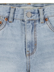 Levi's® Mom Western Desert Embroidered Mini Denim 100% Cotton Shorts - Imagen 12 de 14