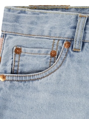 Levi's® Mom Western Desert Embroidered Mini Denim 100% Cotton Shorts - Imagen 13 de 14