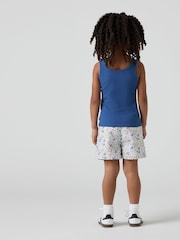 Levi's® White High Waist Floral Denim Shorts - Image 6 of 13