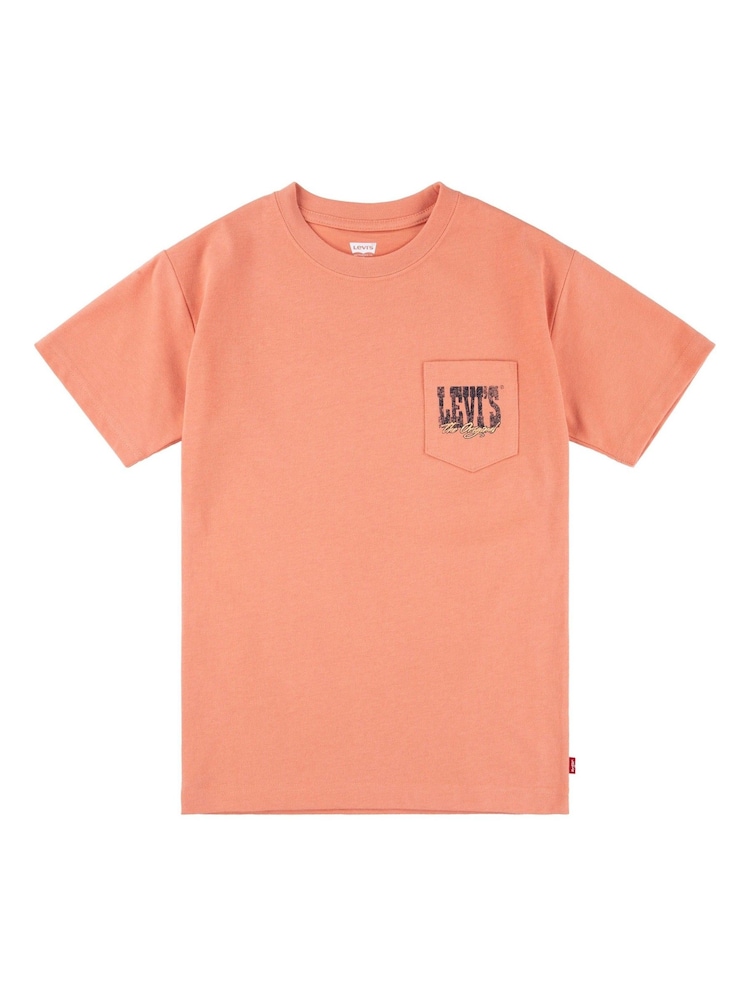Levi's® Orange Canyon Landscape Logo Back Graphic Short Sleeve T-Shirt - Image 1 of 5