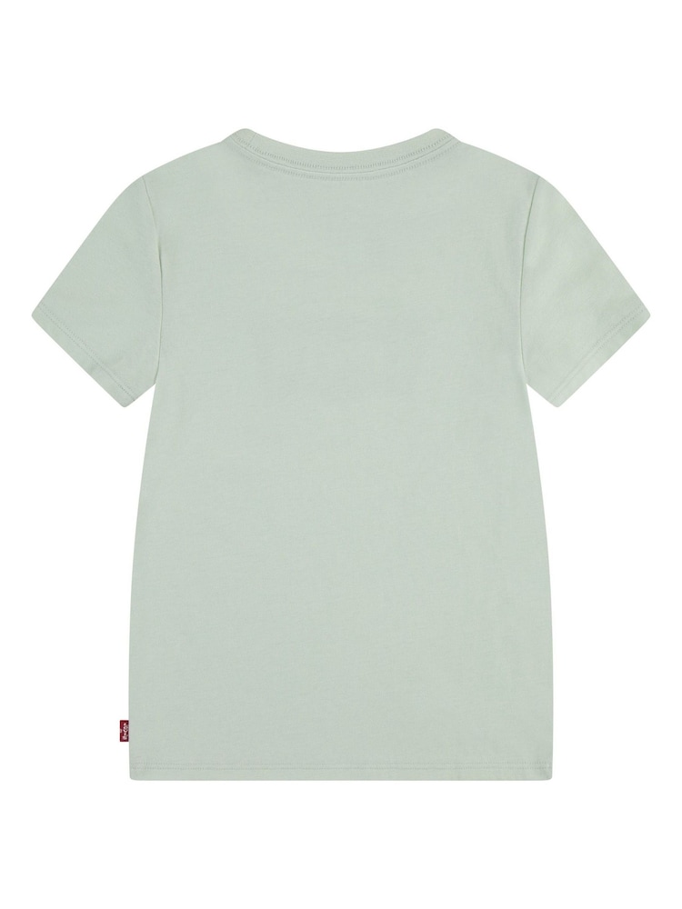 Levi's® Green Batwing Logo T-Shirt - Image 3 of 5