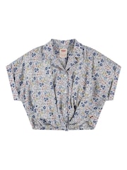 Levi's® Floral Print Meet and Greet Crooped Shirt - Imagen 1 de 5