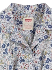 Levi's® Floral Print Meet and Greet Crooped Shirt - Imagen 4 de 5