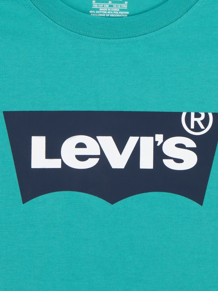 تيشِرت بكُم قصير مزيّن بشعار جناح خفاش من ‪Levi's®‬ - صورة 4 من 4