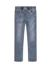Levi's® Blue Slim Tapered Pull On Denim Jogger Jeans - Image 1 of 5