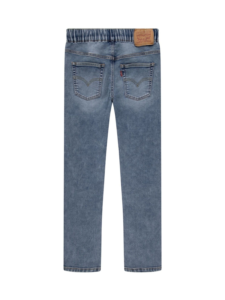 Levi's® Blue Slim Tapered Pull On Denim Jogger Jeans - Image 2 of 5