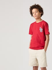 Levi's® Red Varisty Letter Logo Short Sleeve T-Shirt - Image 1 of 13