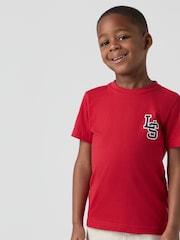 Levi's® Red Varisty Letter Logo Short Sleeve T-Shirt - Image 5 of 13
