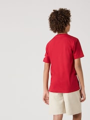 Levi's® Red Varisty Letter Logo Short Sleeve T-Shirt - Image 8 of 13
