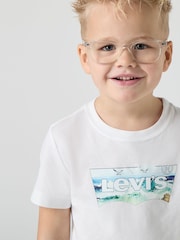 تيشرت بكم قصير فضفاض بتصميم جرافيكي لموجات متدفعة من ‎Levi's®‎ - صورة 2 من 11