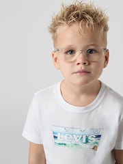 تيشرت بكم قصير فضفاض بتصميم جرافيكي لموجات متدفعة من ‎Levi's®‎ - صورة 3 من 11