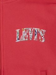 Levi's® Red Red Varisty Collegiate Zip-Up Logo Sweatshirt - Image 3 of 4
