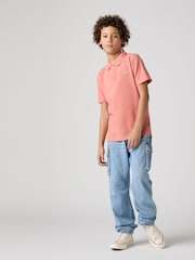 Levi's® Blue Denim Baggy Cargo 100% Cotton Jeans - Image 4 of 15