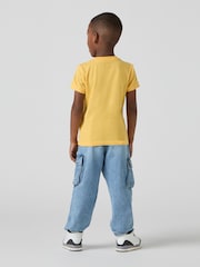 Levi's® Blue Denim Baggy Cargo 100% Cotton Jeans - Image 6 of 15