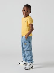 Levi's® Blue Denim Baggy Cargo 100% Cotton Jeans - Image 7 of 15