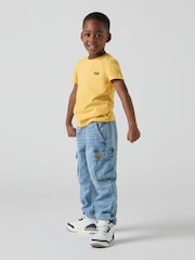 Levi's® Blue Denim Baggy Cargo 100% Cotton Jeans - Image 8 of 15