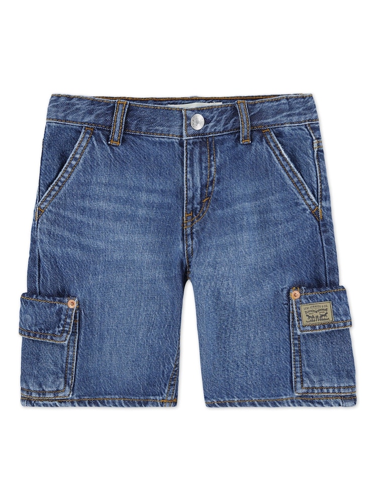 Levi's® Denim Baggy Cargo 100% Cotton Shorts - Изображение 1 из 1