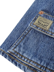 Levi's® Blue Denim Baggy Cargo 100% Cotton Shorts - Image 3 of 5