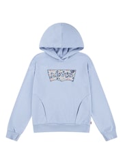 Levi's® Blue Floral Batwing Logo Pullover Hoodie - Image 1 of 4