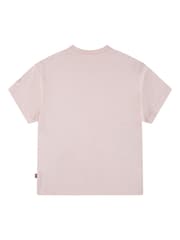 Levi's® Pink Oversized Floral Embroidery Logo T-Shirt - Image 4 of 7