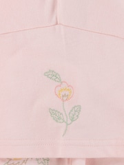 Levi's® Pink Oversized Floral Embroidery Logo T-Shirt - Image 7 of 7