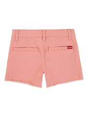 Levi's Pink Denim Mini Pocket Shorts - Image 2 of 5