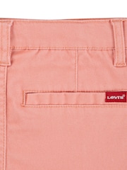 Levi's Pink Denim Mini Pocket Shorts - Image 4 of 5