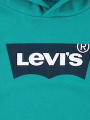 Levi's Green Batwing Logo Pullover Hoodie - Image 4 of 4