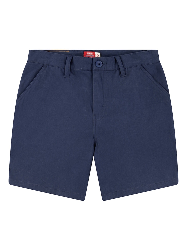 Levi's® Blue Relaxed Chino Shorts - Image 4 of 8