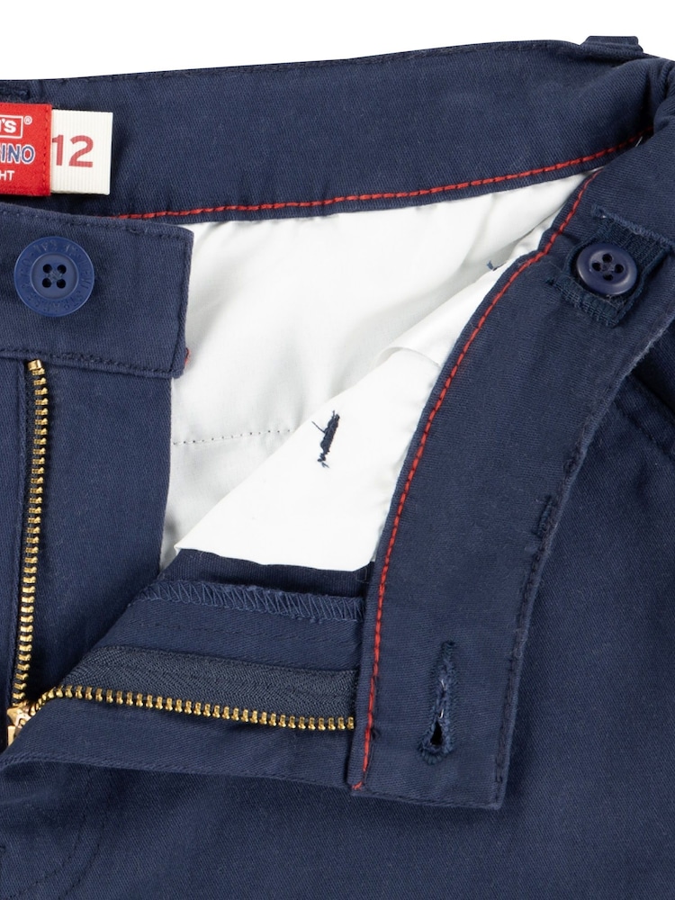 Levi's® Blue Relaxed Chino Shorts - Image 7 of 8