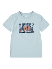 Levi's® Blue Western Desert Logo Graphic Short Sleeve T-Shirt - Image 1 of 4