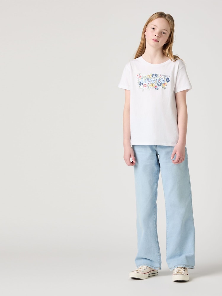 Levi's® Blue Dark Wide Leg Denim Jeans - Image 1 of 8
