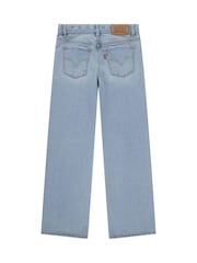 Levi's® Blue Dark Wide Leg Denim Jeans - Image 4 of 8