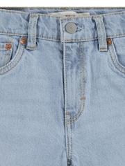 Levi's® Blue Dark Wide Leg Denim Jeans - Image 5 of 8