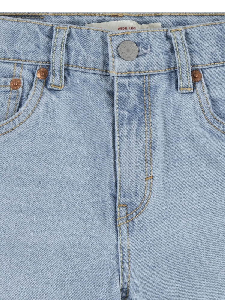 Levi's® Blue Dark Wide Leg Denim Jeans - Image 5 of 8