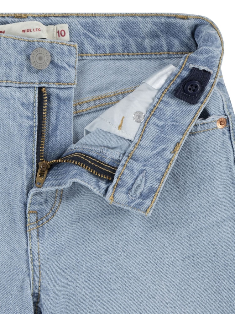 Levi's® Blue Dark Wide Leg Denim Jeans - Image 7 of 8