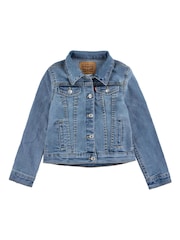 Levi's® Blue Denim Trucker Jacket - Image 10 of 14