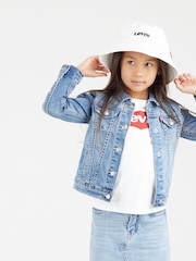 Levi's® Blue Denim Trucker Jacket - Image 3 of 14