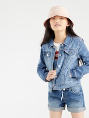 Levi's® Blue Denim Trucker Jacket - Image 8 of 14