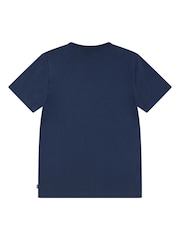 Levi's® Blue Americana Graphic Logo Short Sleeve T-Shirt - Image 2 of 4