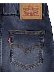 Levi's® Blue Light Skinny Fit Pull On Denim Shorts - Image 3 of 4