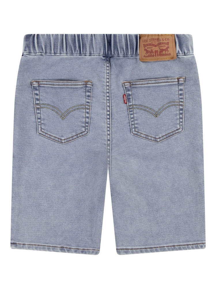 Levi's® Blue Skinny Fit Pull On Denim Shorts - Image 2 of 4