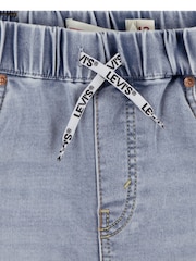 Levi's® Blue Skinny Fit Pull On Denim Shorts - Image 4 of 4